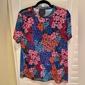 Johnny was Jade ELEANOR MESH SHORT SLEEVE TEE - ASTRID new no tags